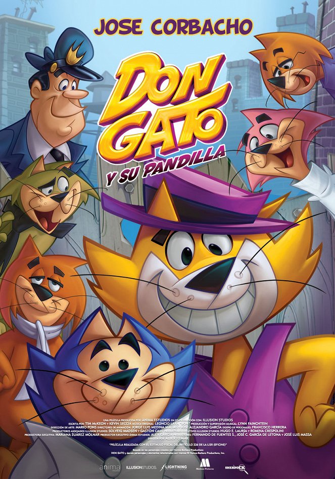 Don Gato y su pandilla - Carteles