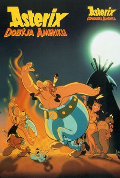 Asterix dobýva Ameriku - Plagáty