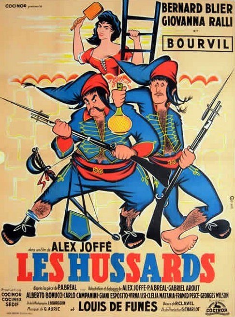 Les Hussards - Affiches
