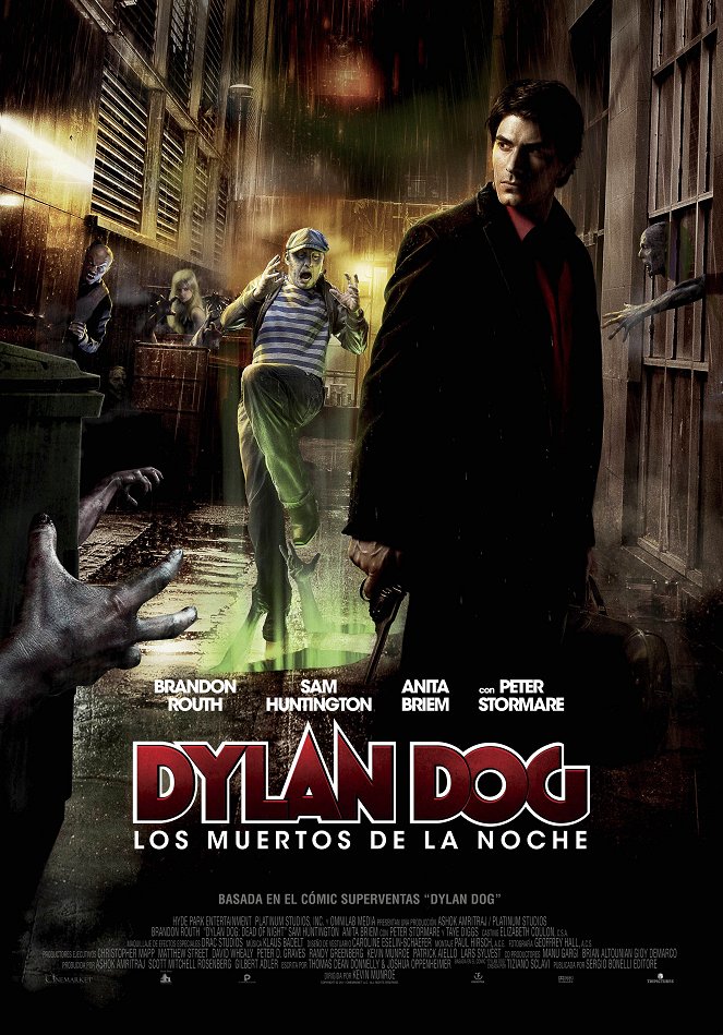 Dylan Dog: Los muertos de la noche - Carteles