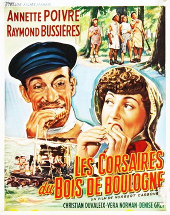 Les Corsaires du Bois de Boulogne - Posters