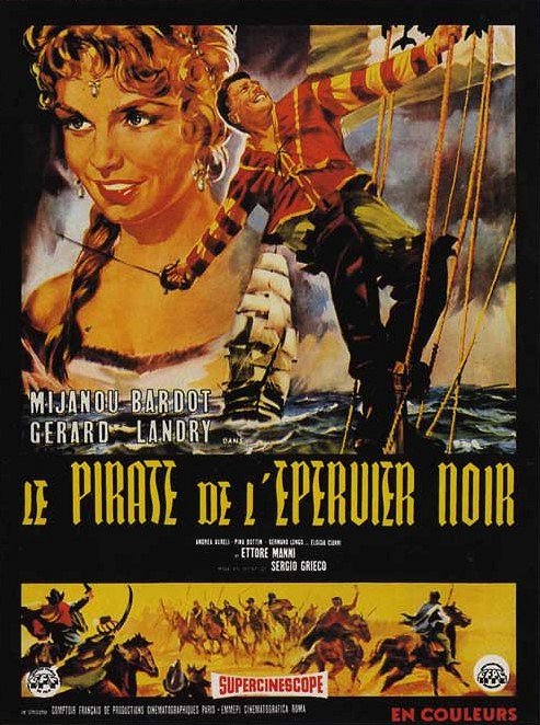 Le Pirate de l'épervier noir - Plakate