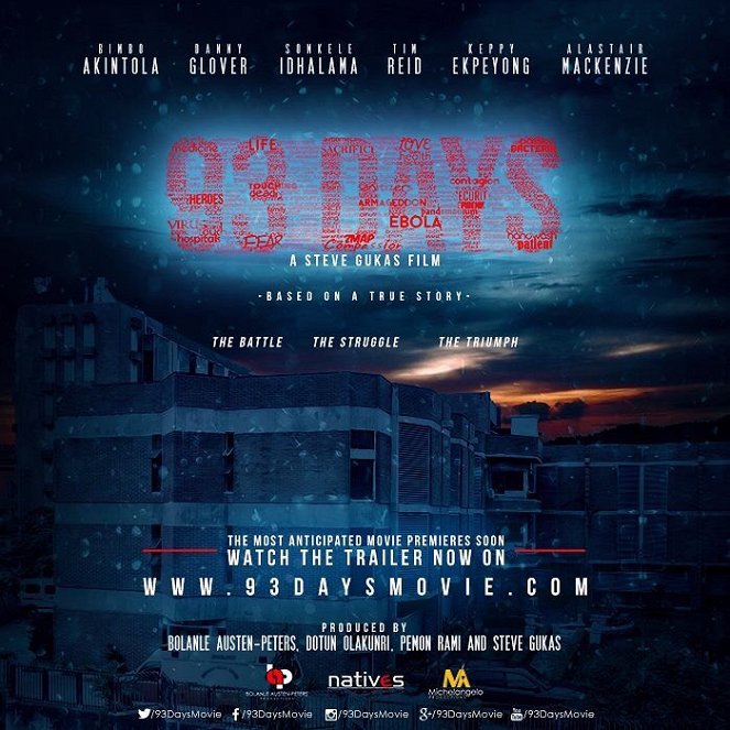 93 Days - Plagáty