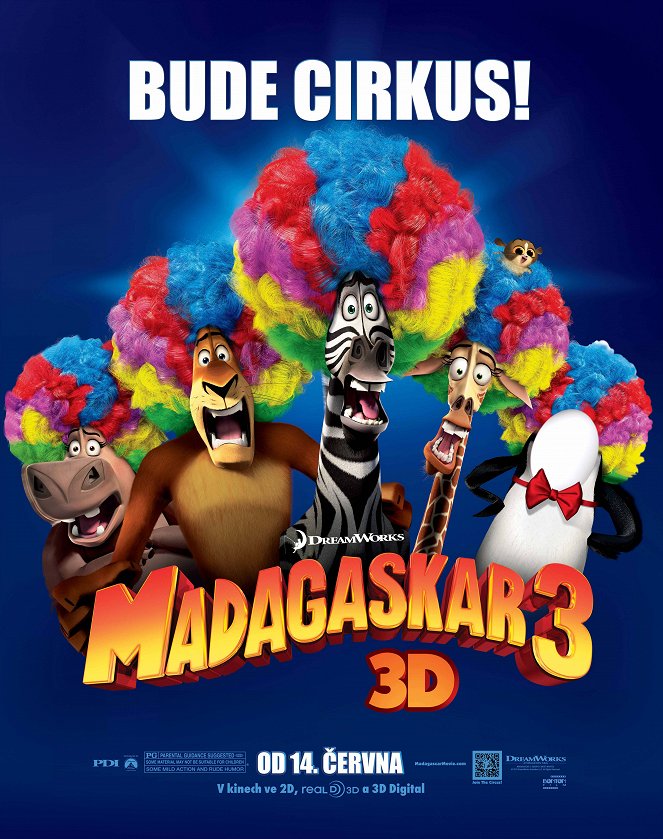 Madagaskar 3 - Plakáty