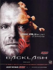 WWE Backlash - Plakátok