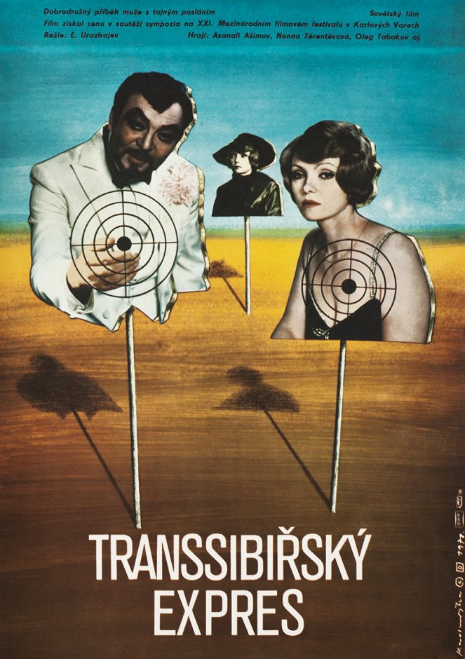 Transsibiřský expres - Plagáty