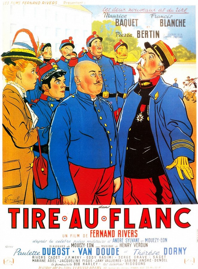 Tire au flanc - Plakátok
