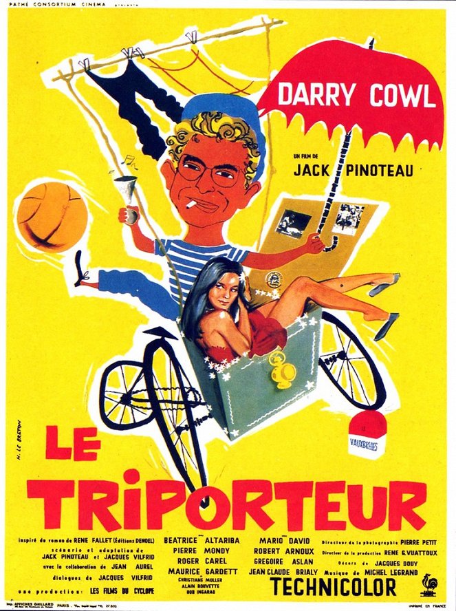 The Tricyclist - Posters