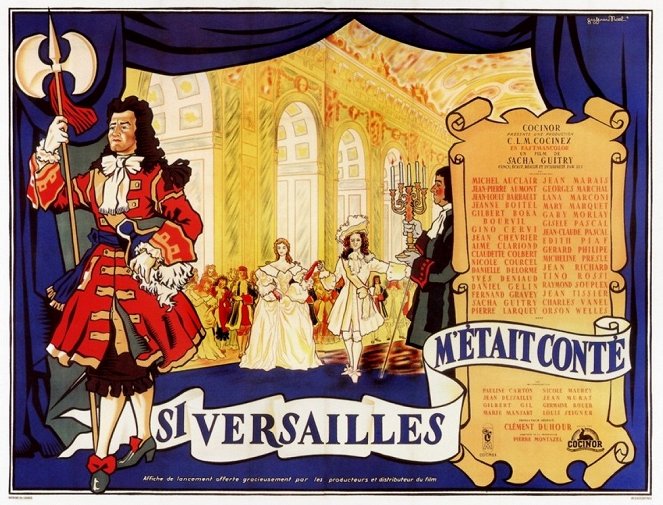 Si Versailles m'était conté - Plakaty