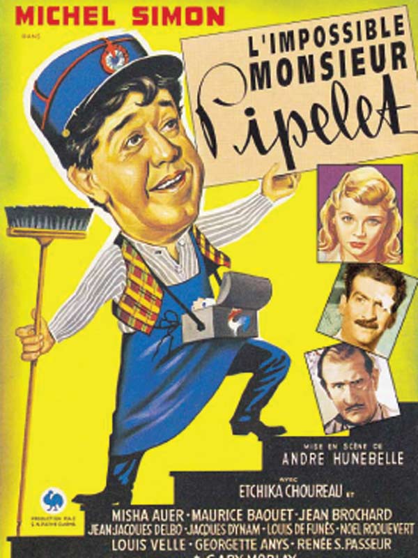 L'Impossible Monsieur Pipelet - Carteles