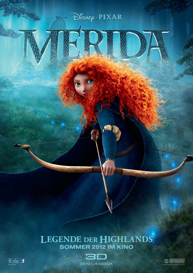 Merida - Legende der Highlands - Plakate