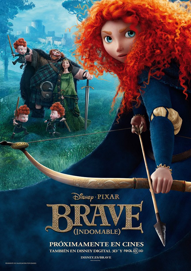 Brave (Indomable) - Carteles
