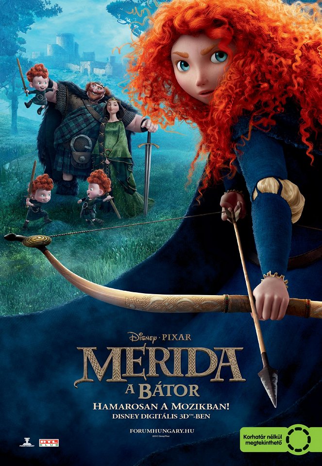 Merida, a bátor - Plakátok