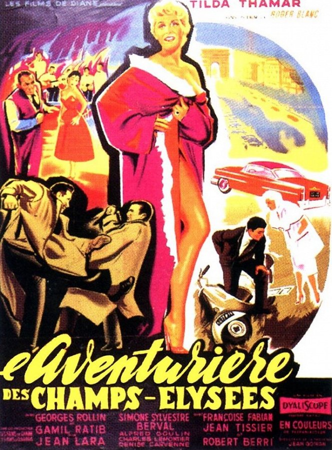 L'Aventurière des Champs-Élysées - Plakátok