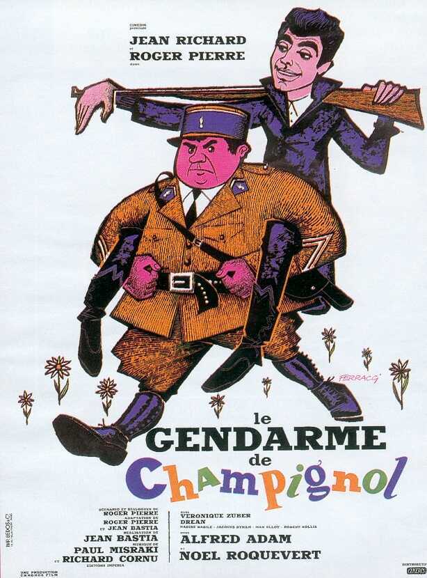 Le Gendarme de Champignol - Julisteet