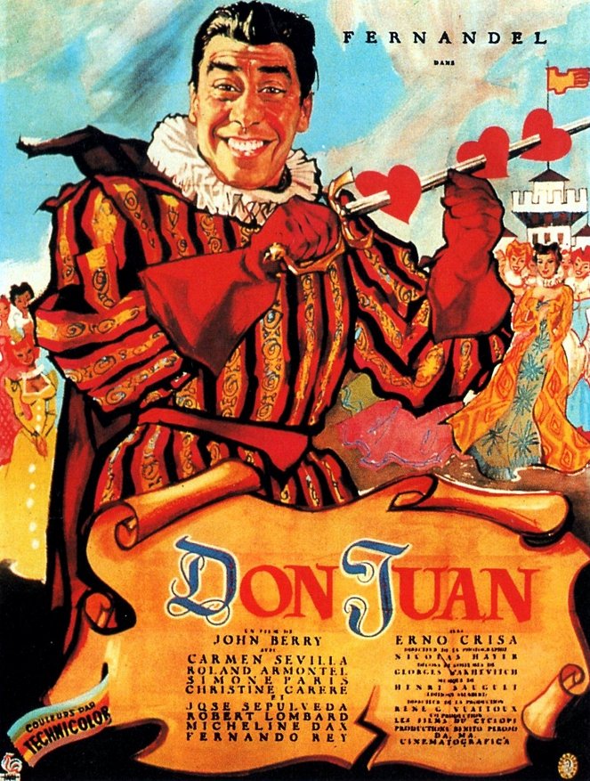 Don Juan - lemmen ja säilän sankari - Julisteet