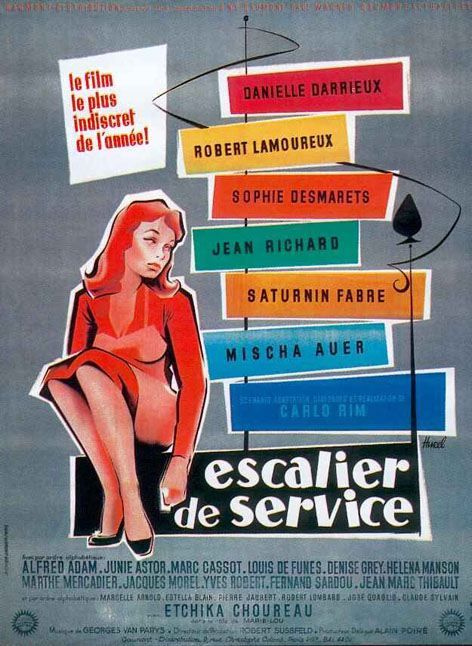 Escalier de service - Plakátok