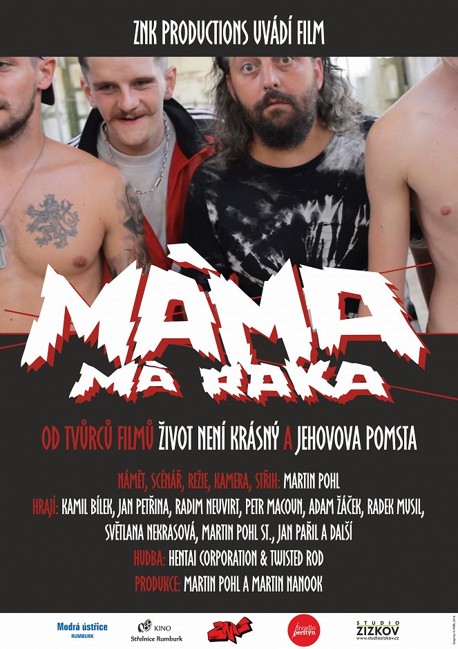 Máma má raka - Plakate