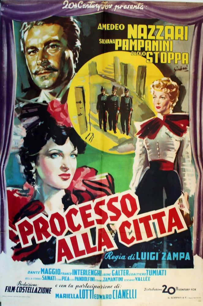 Processo alla città - Plakate