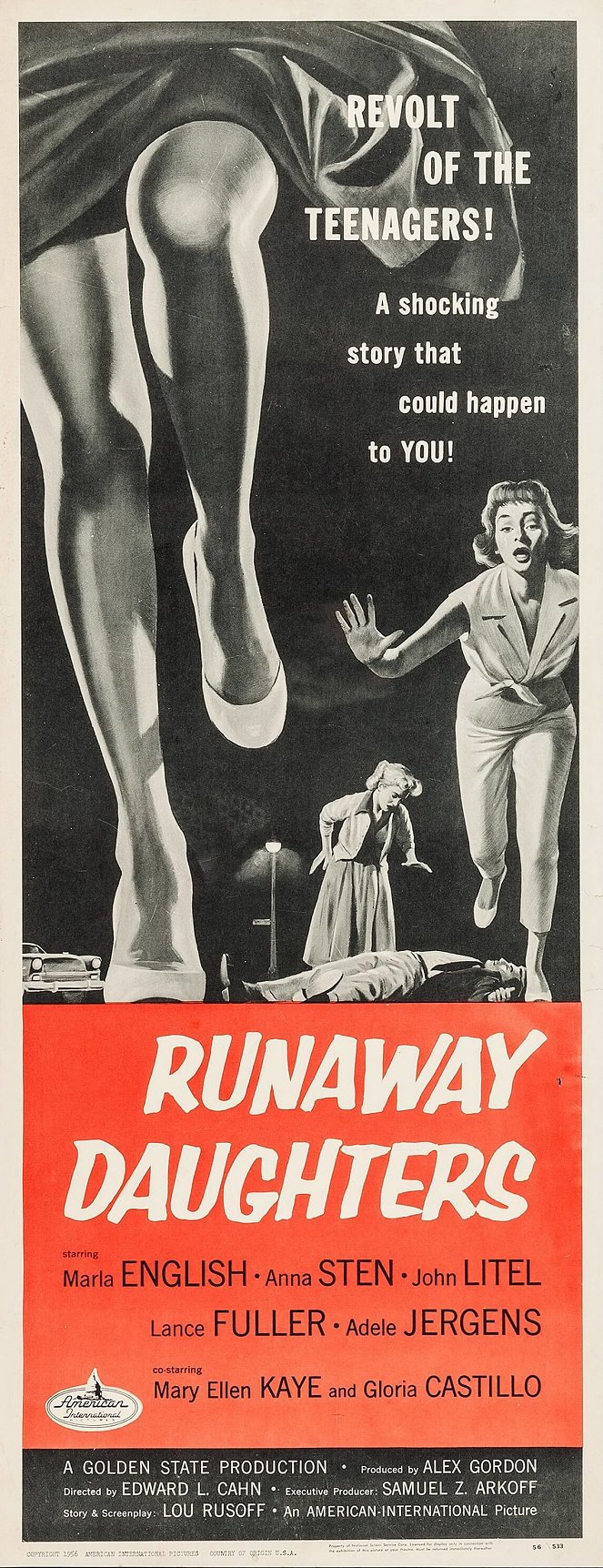 Runaway Daughters - Affiches