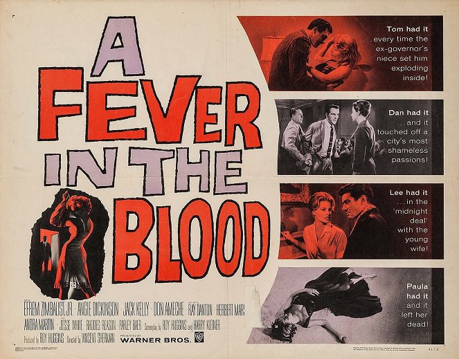 A Fever in the Blood - Carteles