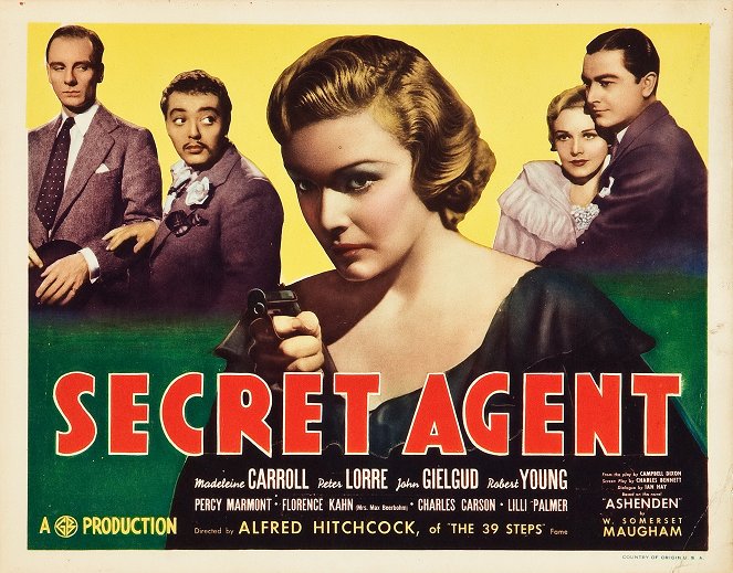 Secret Agent - Posters