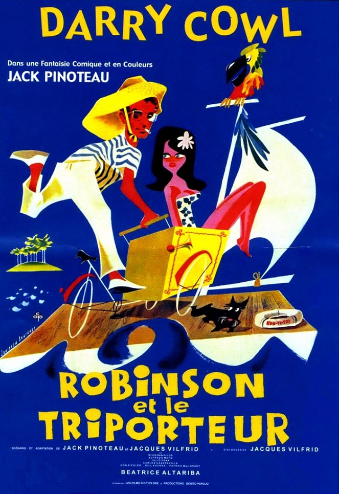 Robinson et le triporteur - Affiches