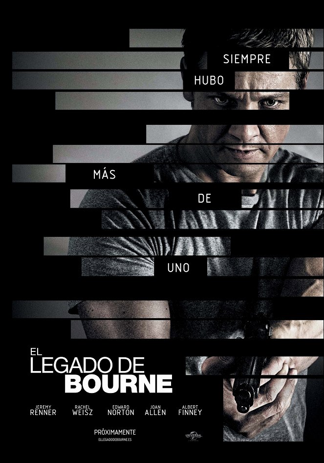 El legado de Bourne - Carteles