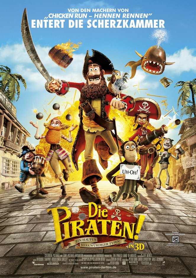 Die Piraten - Ein Haufen merkwürdiger Typen - Plakate