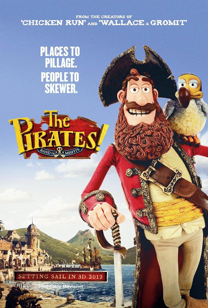 Os Piratas! - Cartazes