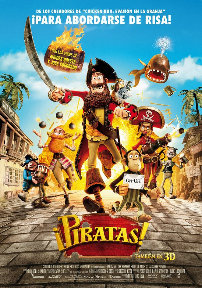 ¡Piratas! - Carteles