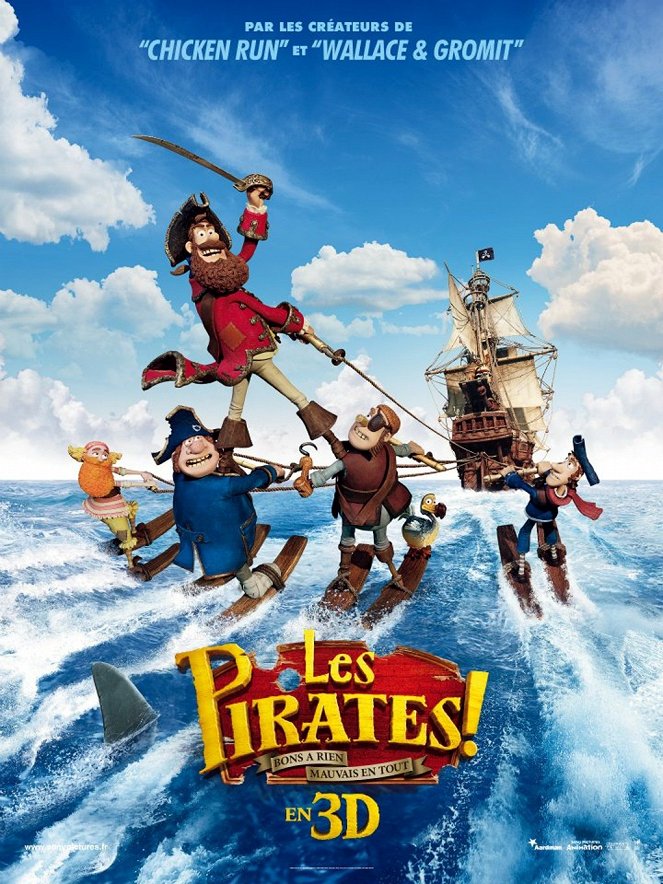 Les Pirates ! Bons à rien, mauvais en tout - Affiches