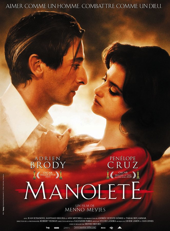 Manolete - Az arénában Isten, a szerelemben ember - Plakátok