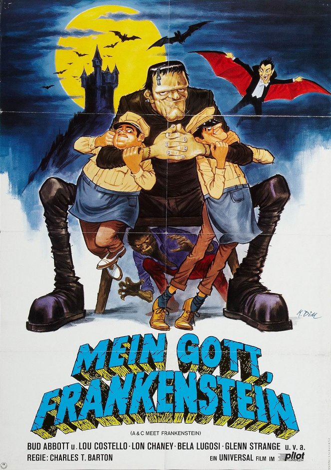 Abbott & Costello meet Frankenstein - Plakate