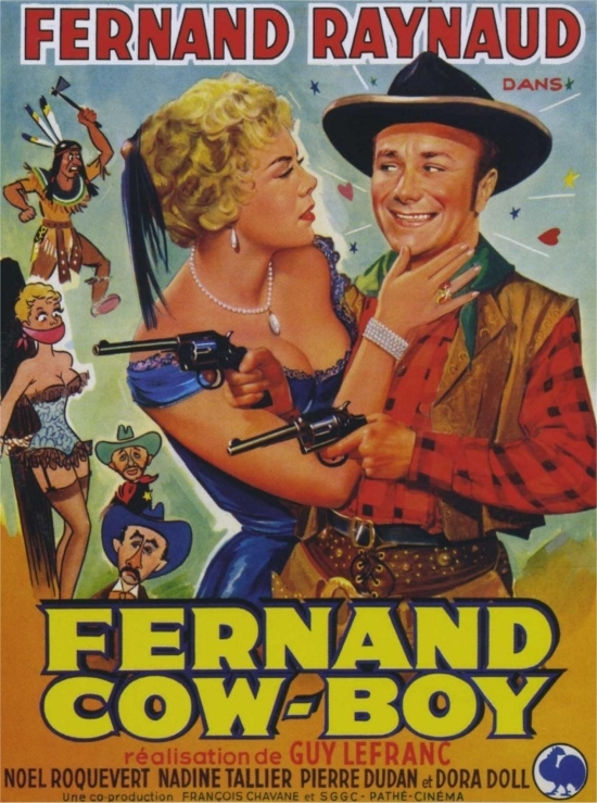 Fernand cow-boy - Plagáty