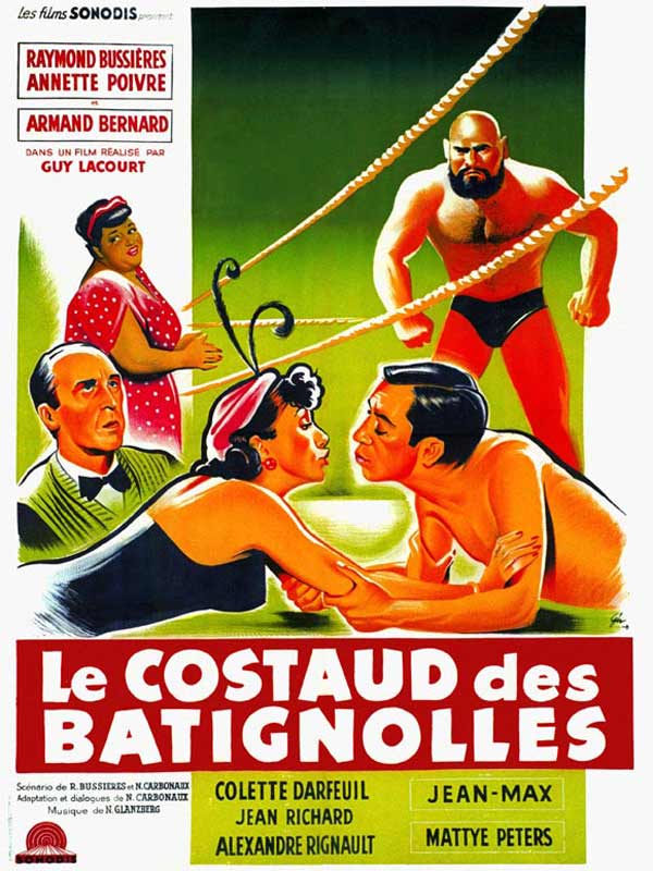 Le Costaud des Batignolles - Plakátok