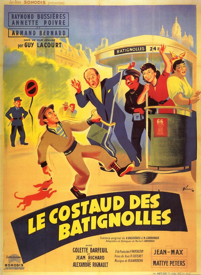 Le Costaud des Batignolles - Plakaty