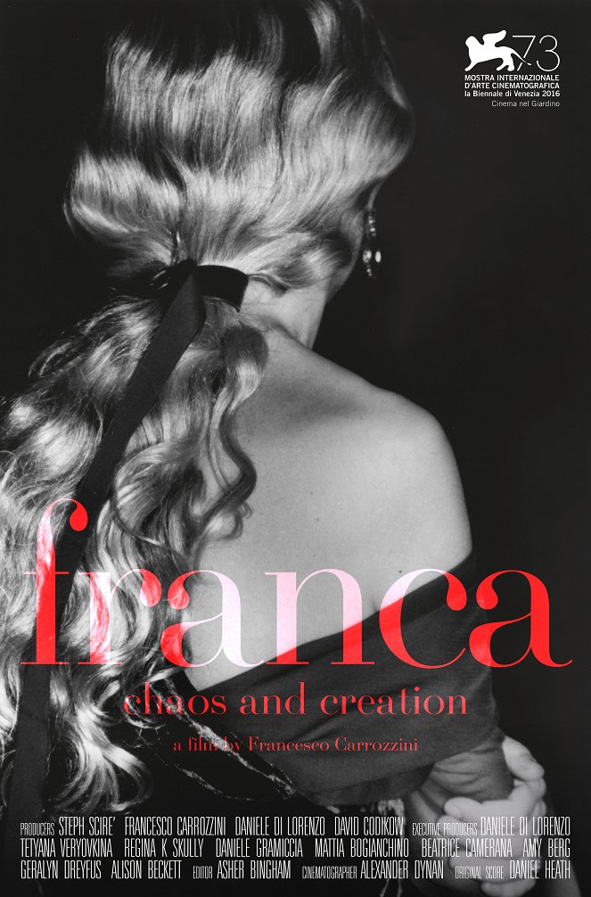 Franca: Chaos and Creation - Plakátok