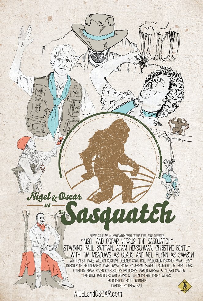 Nigel & Oscar vs. The Sasquatch - Carteles