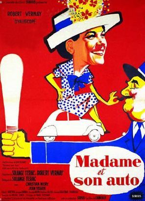 Madame et son auto - Plakate