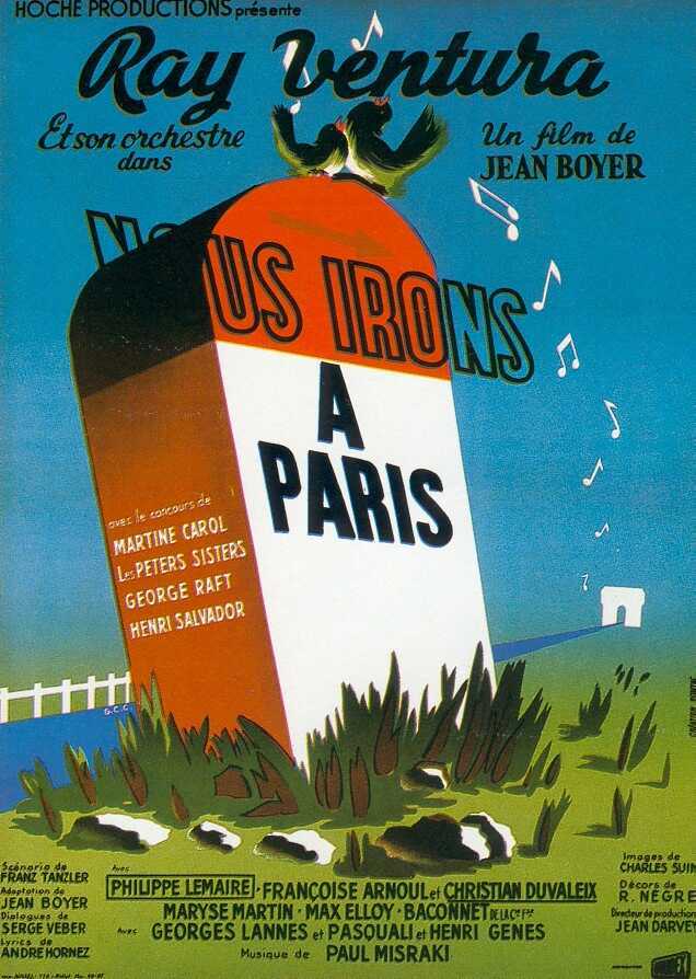 We Will All Go to Paris - Posters