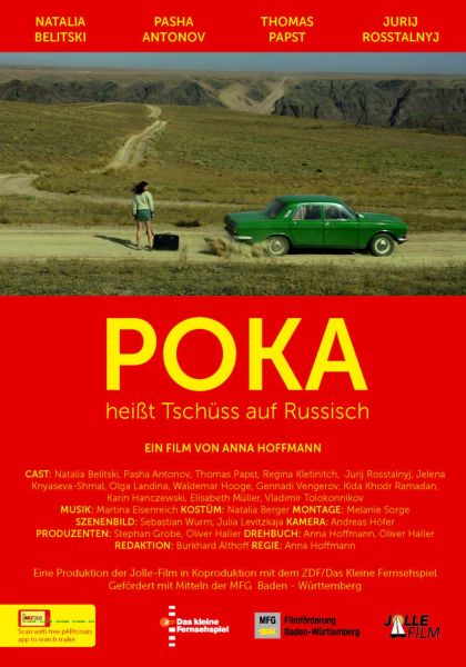 POKA heißt Tschüss auf Russisch - Plakaty