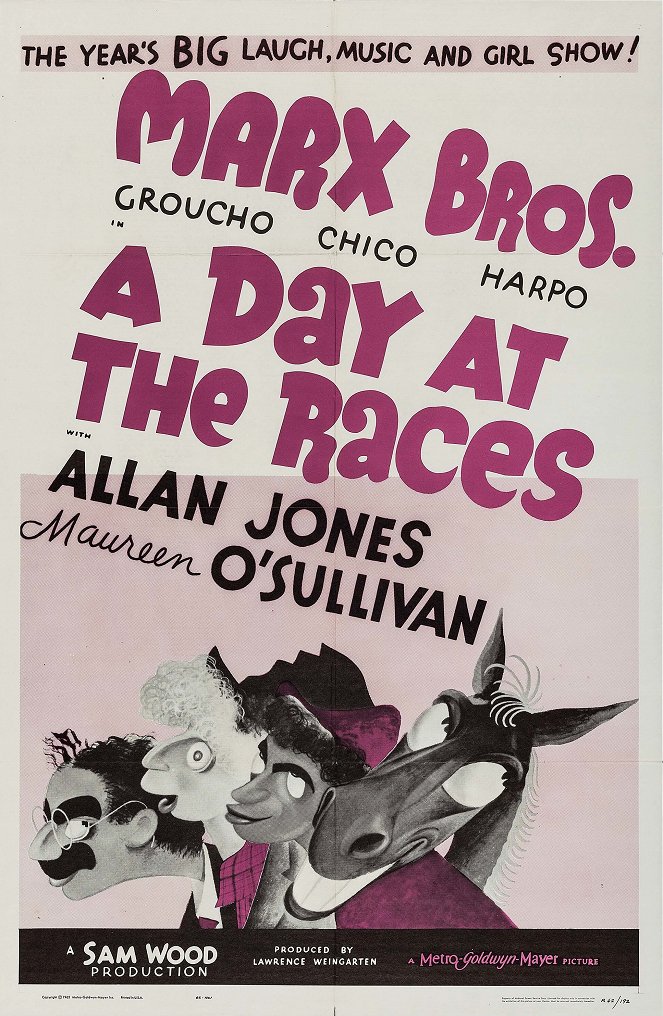 A Day at the Races - Posters