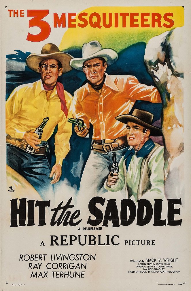 Hit the Saddle - Julisteet