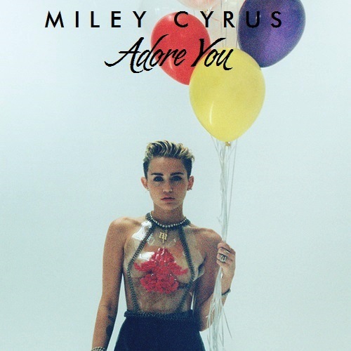 Miley Cyrus: Adore You - Carteles