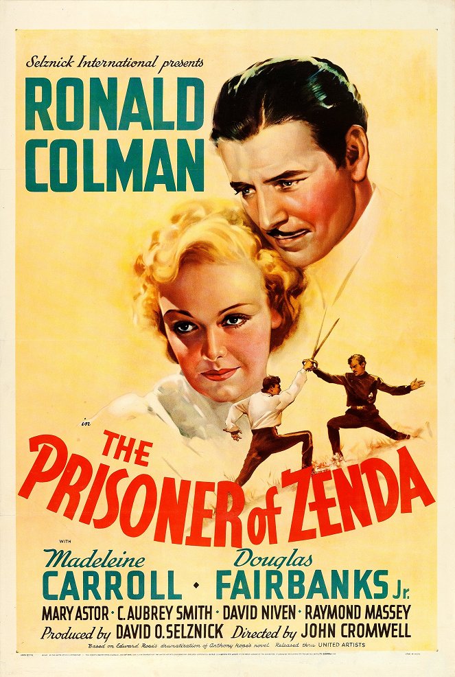 Zajatec na Zendě - Plakáty