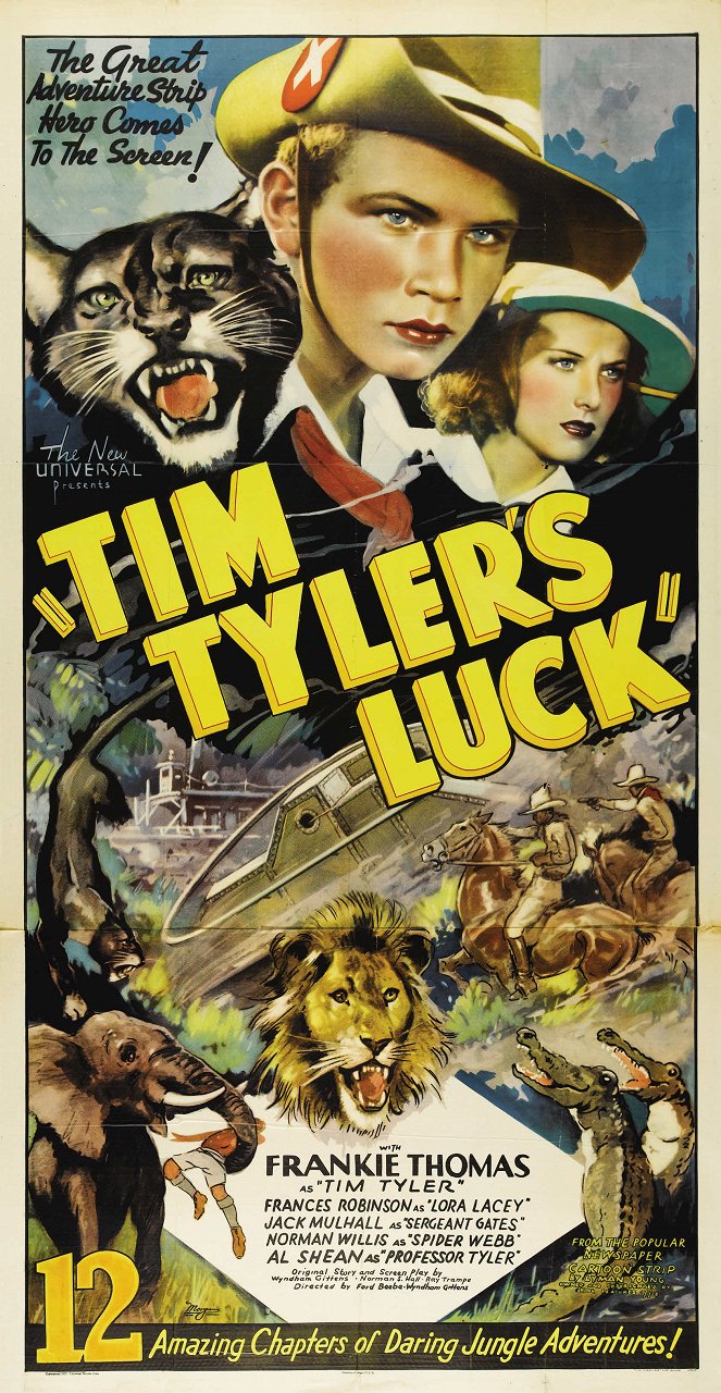 Tim Tyler's Luck - Plagáty