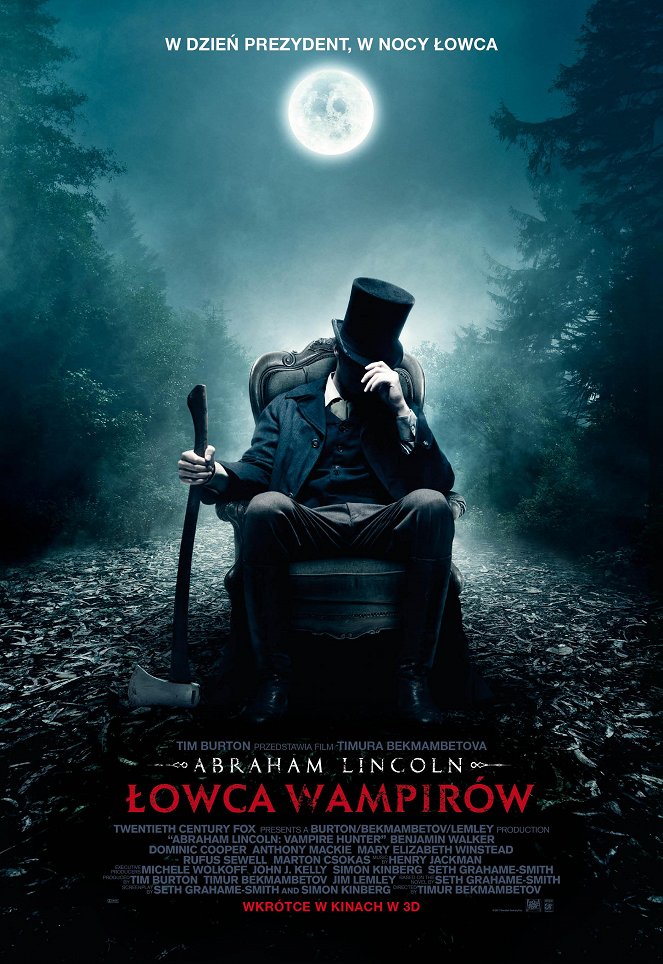 Abraham Lincoln: Łowca wampirów - Plakaty