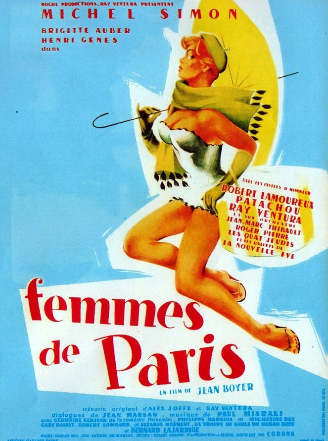 Femmes de Paris - Plakate