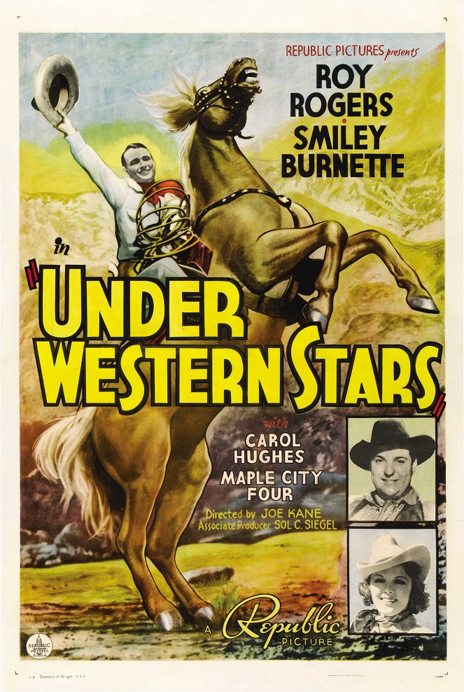 Under Western Stars - Posters